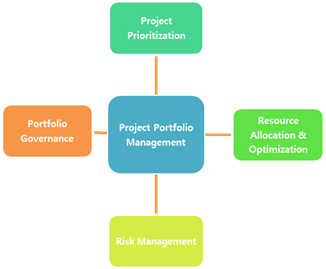 Figure 1: Key tasks involved in Project Portfolio Management